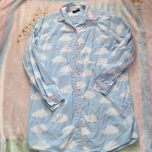 Lazy oaf cloud long-sleeved dress